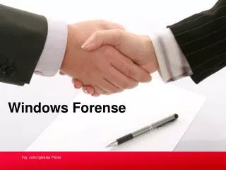 Windows Forense