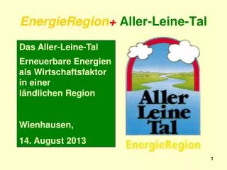 EnergieRegion + Aller-Leine-Tal