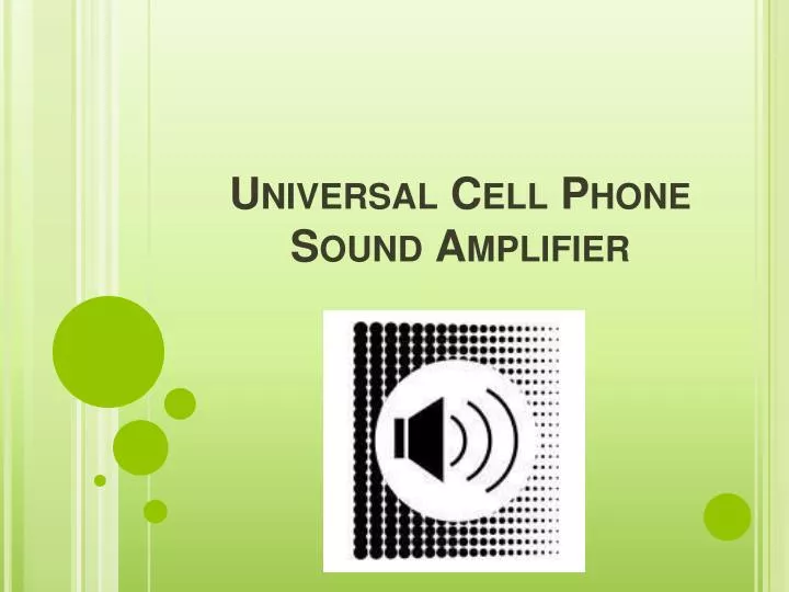 universal cell phone sound amplifier