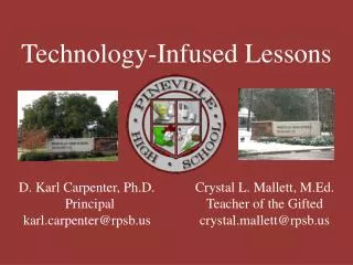 Technology-Infused Lessons