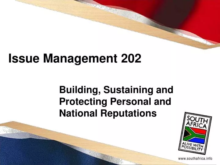 issue management 202