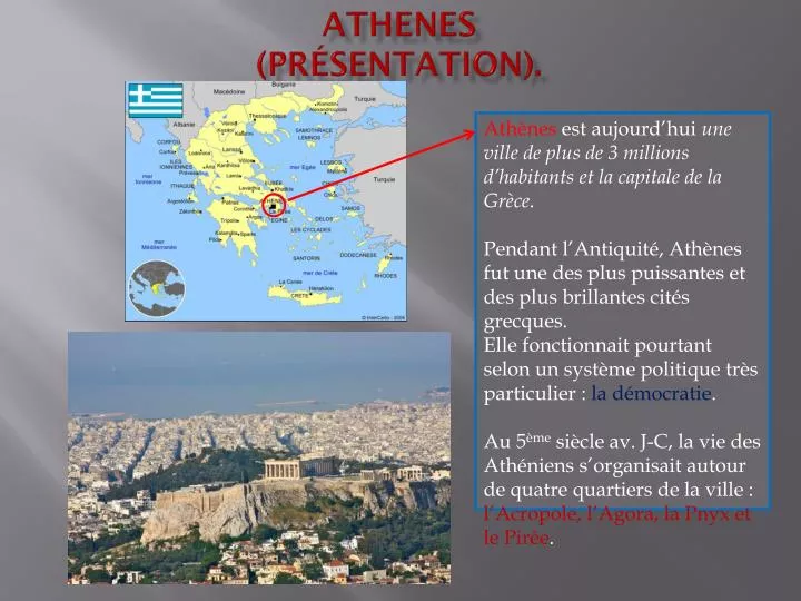 athenes pr sentation