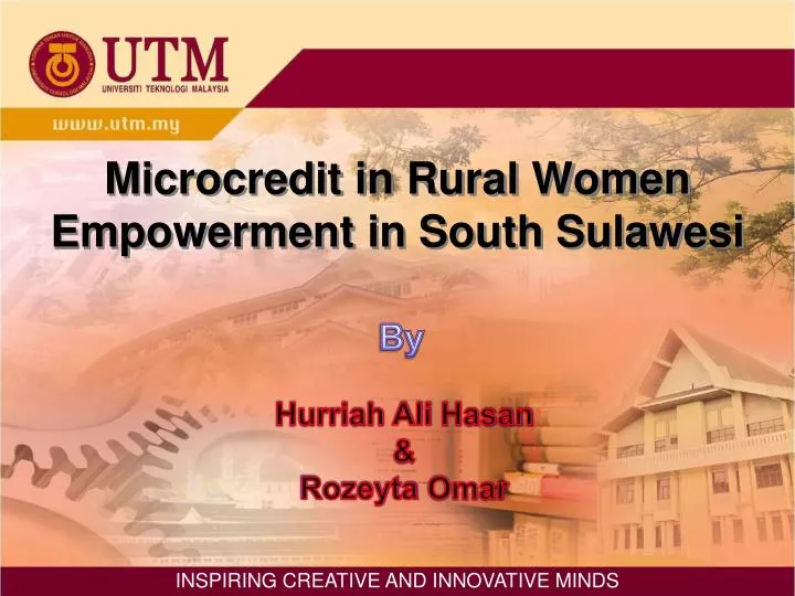 microcredit in rural women empowerment in south sulawesi