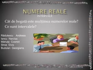 numere reale