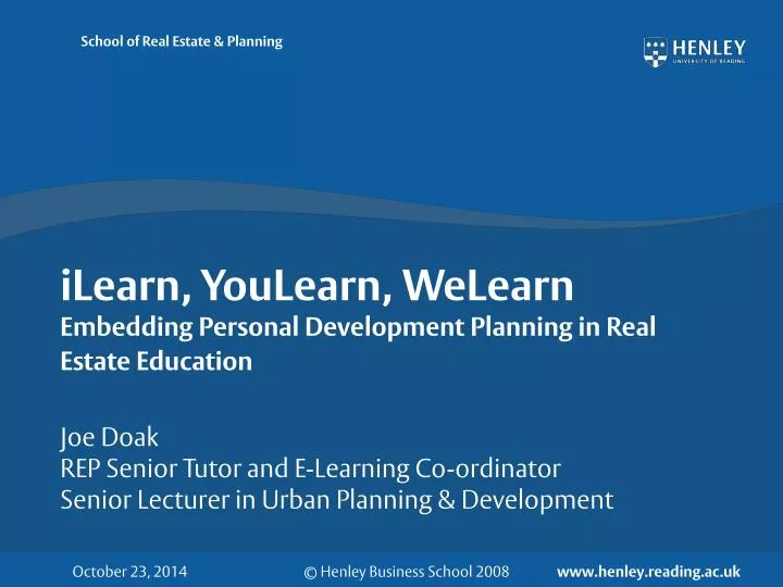 ilearn youlearn welearn