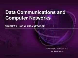 CHAPTER 4 LOCAL AREA NETWORK
