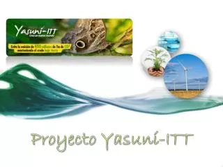 Proyecto Yasun í -ITT