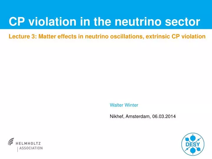 cp violation in the neutrino sector
