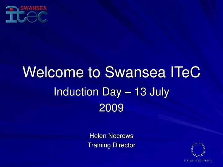 welcome to swansea itec