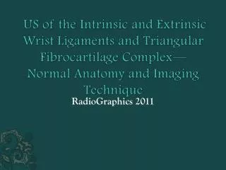 RadioGraphics 2011