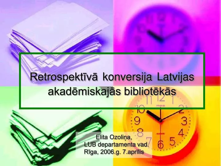 retrospekt v konversija latvijas akad miskaj s bibliot k s