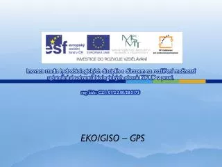 EKO/GISO – GPS