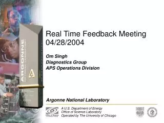 Real Time Feedback Meeting 04/28/2004