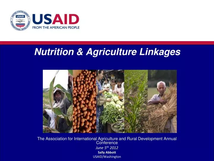 nutrition agriculture linkages