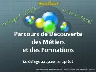 parcours de d couverte des m tiers et des formations