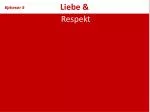 Liebe &amp; - slide 1