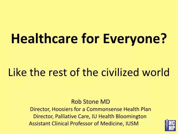 healthcare for everyone