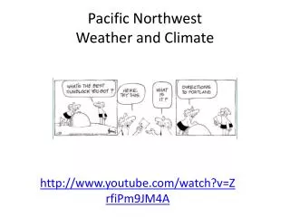 Pacific Northwest Weather and Climate