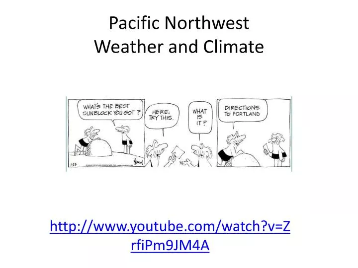 pacific northwest weather and climate