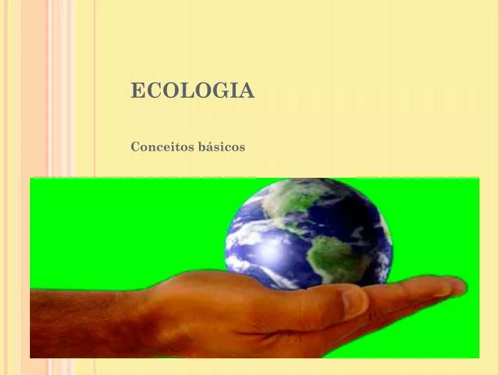 ecologia