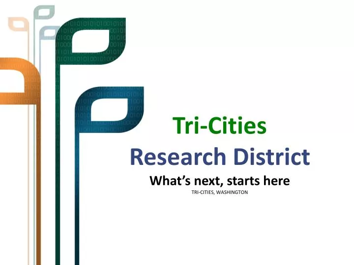 tri cities research district what s next starts here tri cities washington