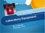 Laboratory Equipment - slide 1