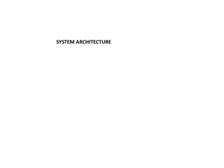 SYSTEM ARCHITECTURE