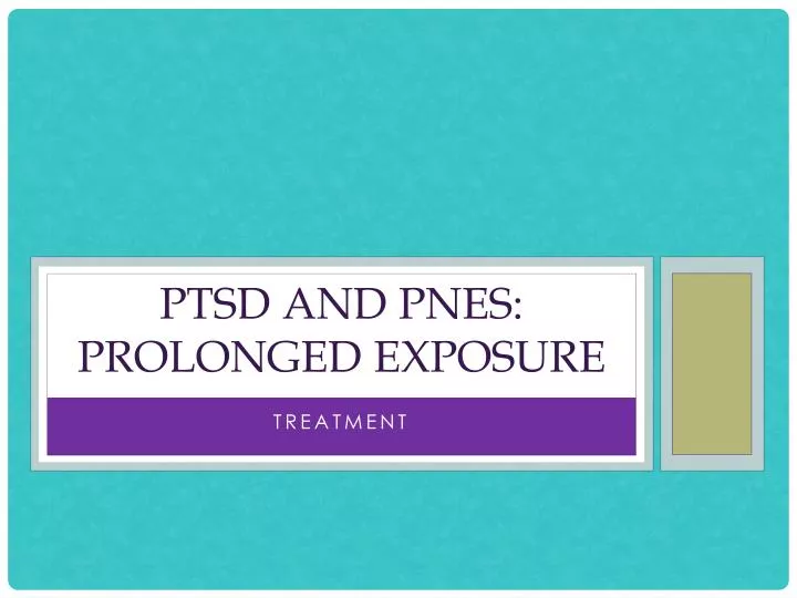 ptsd and pnes prolonged exposure