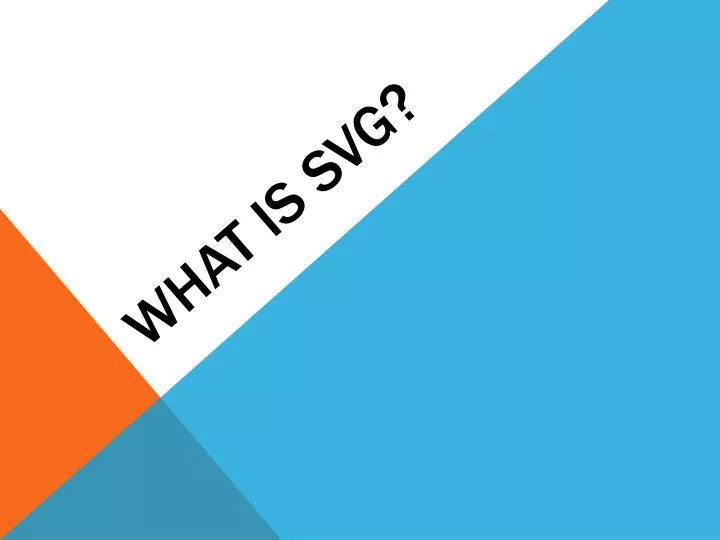 what is svg