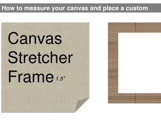 Canvas Stretcher Frame