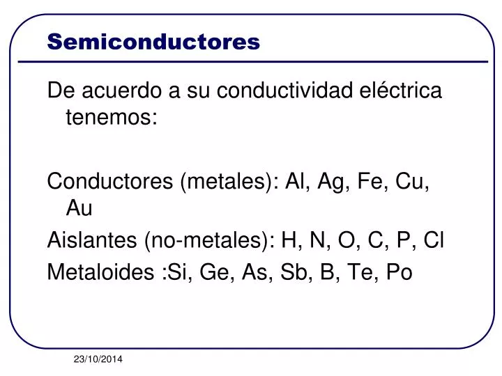 semiconductores