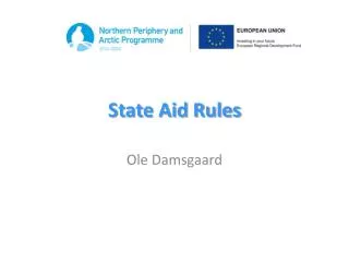 State Aid Rules