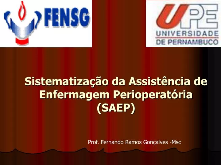 sistematiza o da assist ncia de enfermagem perioperat ria saep