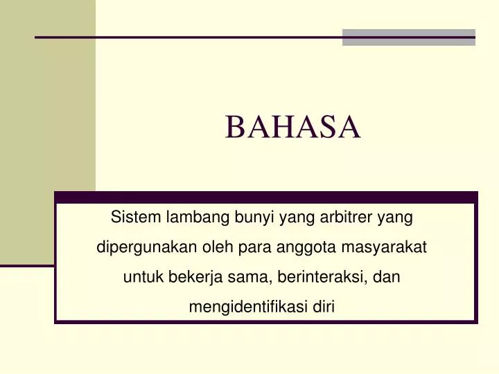 bahasa