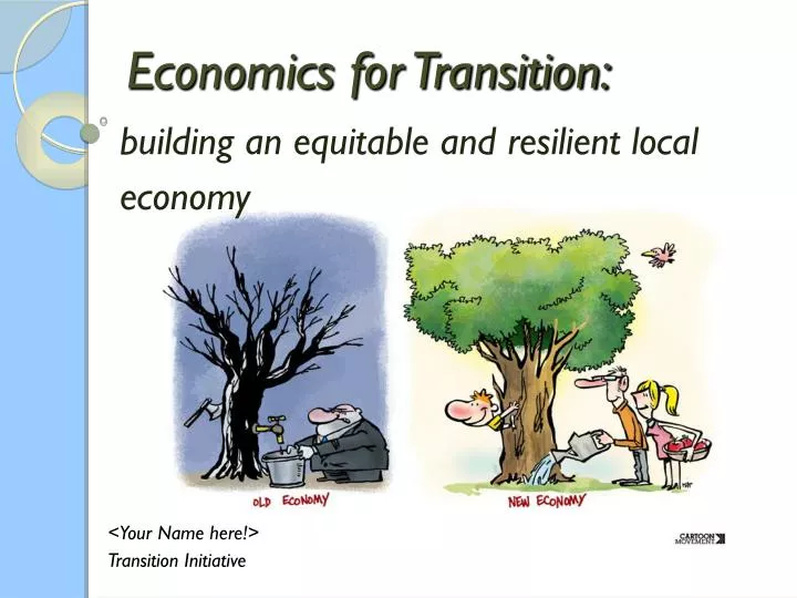 building an equitable and resilient local economy