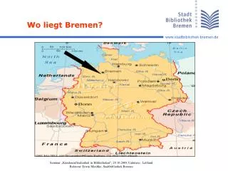 Wo liegt Bremen?