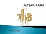 MISNA RUHA - slide 1