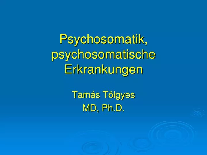 psychosomatik psychosomatische erkrankungen