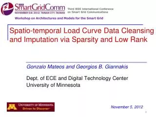 Spatio-temporal Load Curve Data Cleansing and Imputation via Sparsity and Low Rank