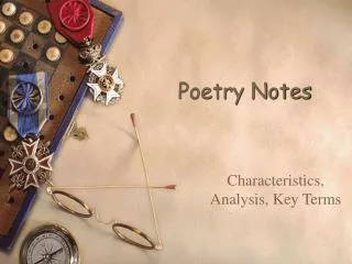 Poetry Notes