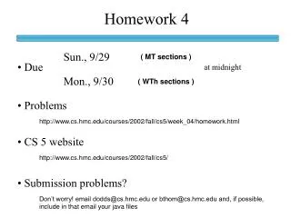 Homework 4