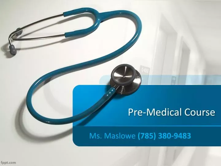 pre medical course