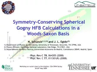 Symmetry-Conserving Spherical Gogny HFB Calculations in a Woods-Saxon Basis