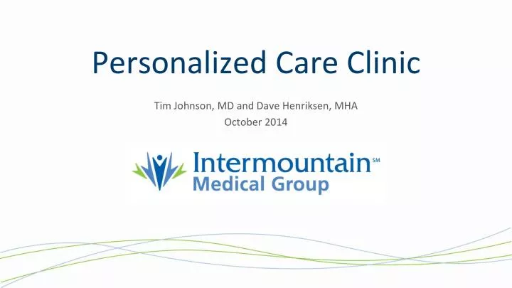 personalized care clinic
