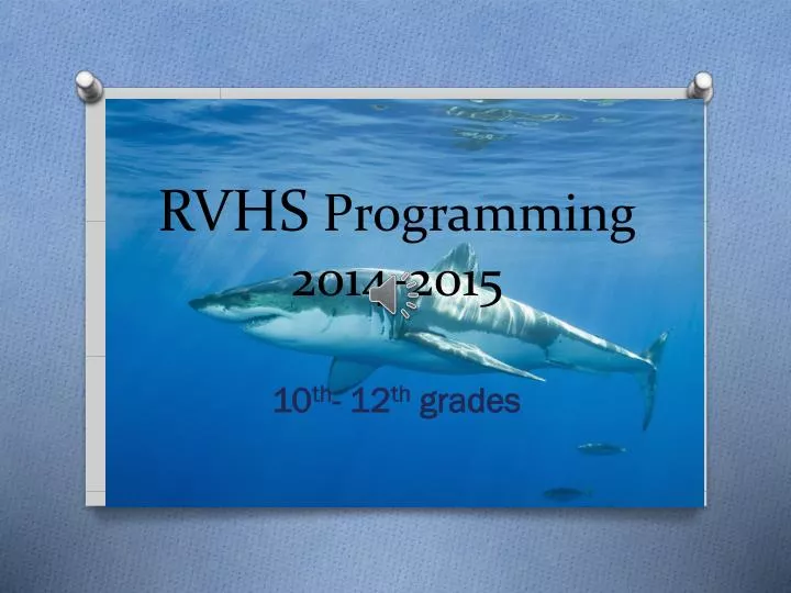 rvhs programming 2014 2015