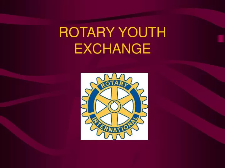 rotary youth exchange