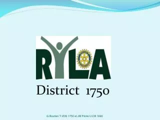 District 1750