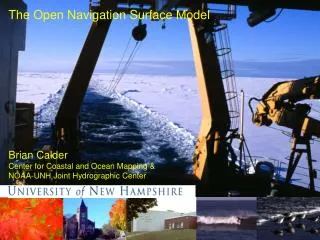 The Open Navigation Surface Model