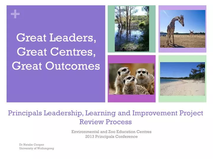 principals leadership learning and improvement project review process