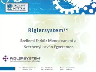 Riglersystem TH